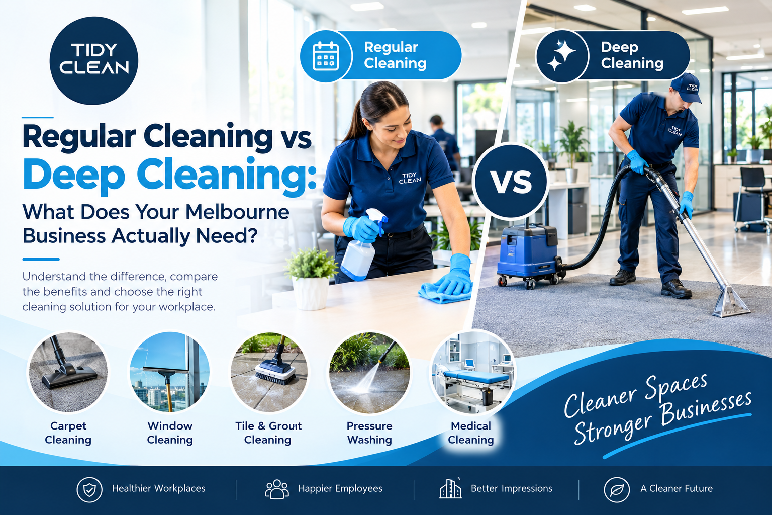 Regular Cleaning vs Deep Cleaning